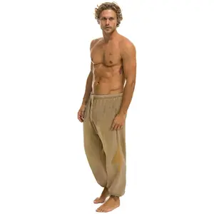 BOLT STITCH SWEATPANTS - FADED TAN