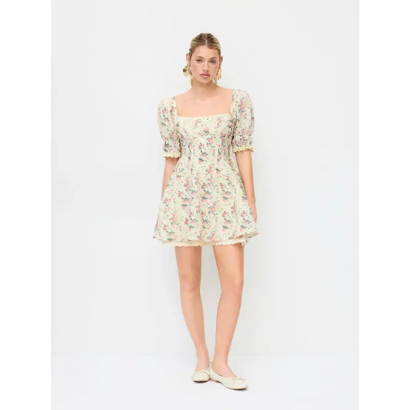 floral babydoll dress - TikTok Shop
