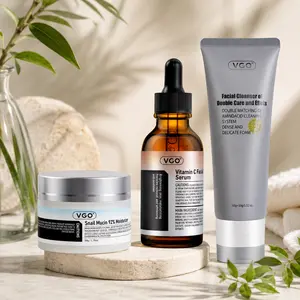 VGO Clean & Care Routine – Cleanser, Serum & Snail Moisturizer