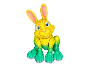 Large Bunny Rabbit. Articulated Collectable Figurine