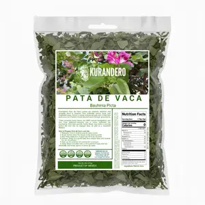 KURANDERO Pata de Vaca Herbal Tea 8 oz 226g 100% Natural Cow's Foot Loose Leaf Traditional Remedy Caffeine-Free Non-GMO Gluten-Free Beverage