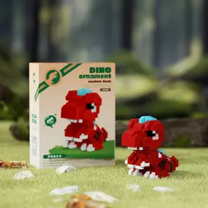 Dinosaur Park Building Blocks, Construction Blocks, Educational Toy for Kids, Creative Playset, Durable Plastic Bricks, Perfect Gift for Children