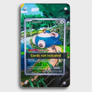 Snorlax 151 Extended Art Acrylic Card Holder