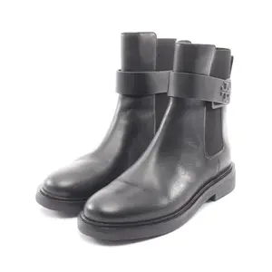 Pre-owned Tory Burch Other Small Leather Goods DOUBLE T CHELSEA BOOT leather boots