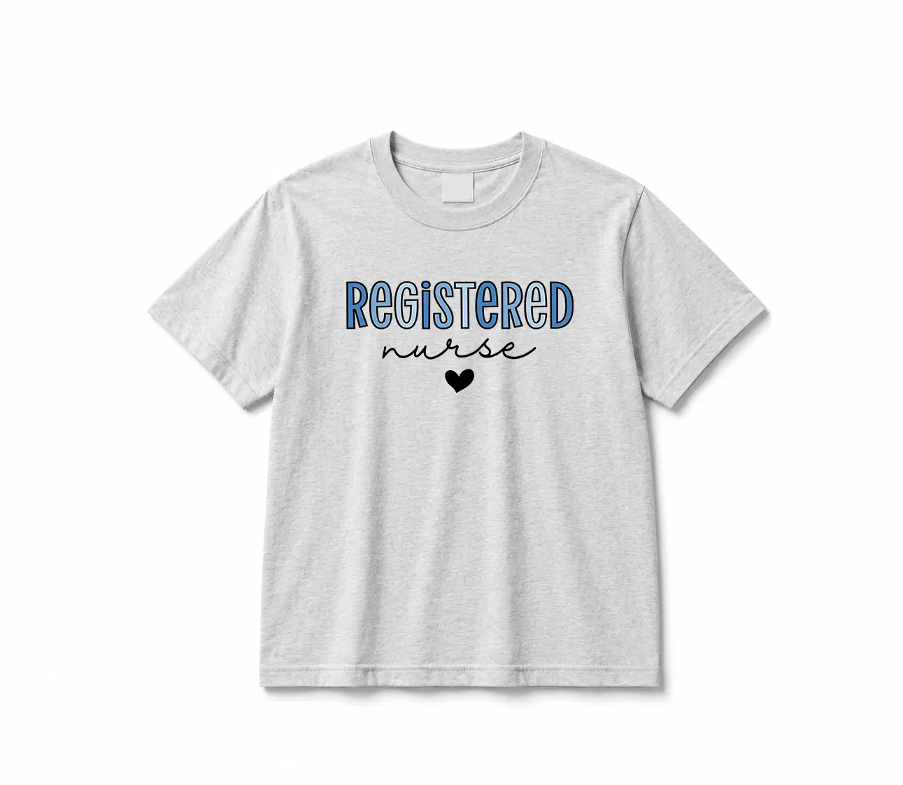 Registered Nurse Shirt for Women, RN TShirt for Registered Nurse, Nursing T-Shirt for Nurse, Gift for Registered Nurse, RN Graduation Gift Tee