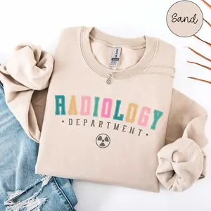 Radiology T-Shirt / Sweatshirt / Hoodie, Radiology Department shirt , RAD Tech tshirt, Xray Tech, X-ray Technologist Student, CT MRI Tech  Cotton Fabric