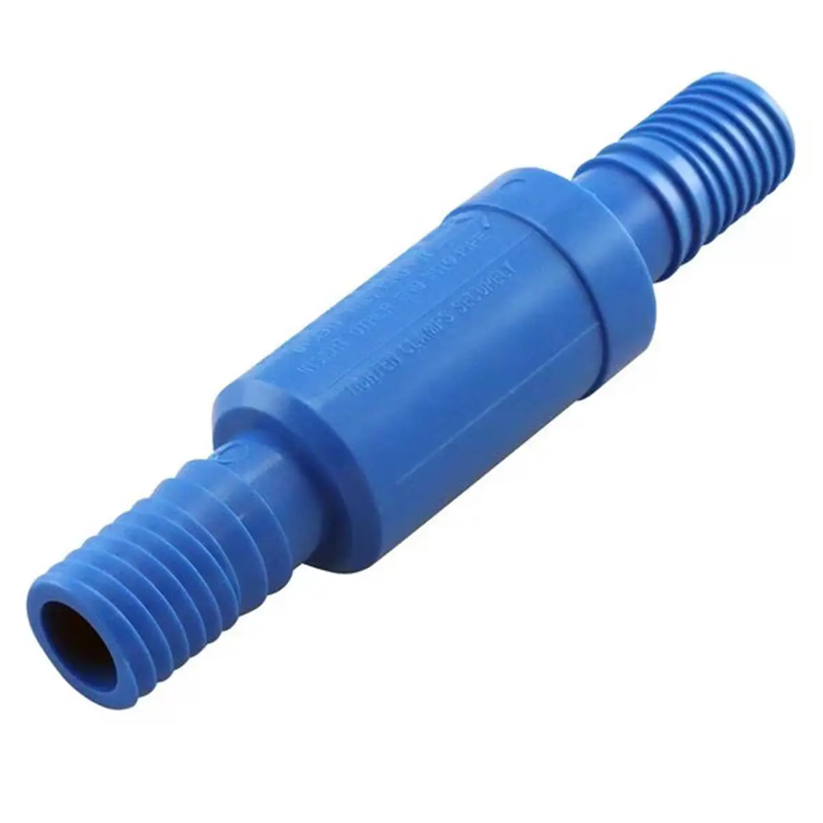 APOLLO 212 MAIN ABTSLC34 Telescoping Polyethylene Pipe Repair Coupling Fitting - 0.75 in. IPS Size, Blue, Pinch Clamps, Simple Install, 5.5 to 7 inches Range