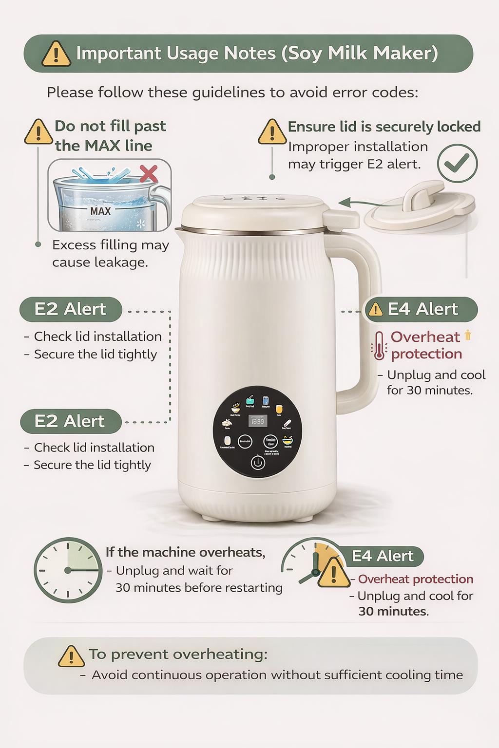 8-in-1 Multifunctional Nut Milk & Coffee Maker 32oz Auto Clean Delay Start Keep Warm Stainless Steel Black/White Kitchen Appliance Christmas Gift 8-in-1 Multifunctional Nut Milk & Coffee Maker 32oz Auto Clean Delay Start Keep Warm Stainless Steel Black/White Kitchen Appliance Christmas Gift