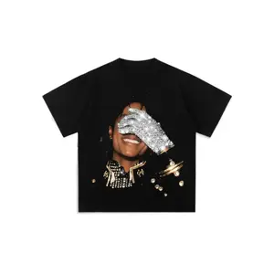 MJ Michael Jackson Graphic  Unisex T Shirt Y2K O Neck Short Sleeve Hip Hop Streetwear Fashion Fan Gift