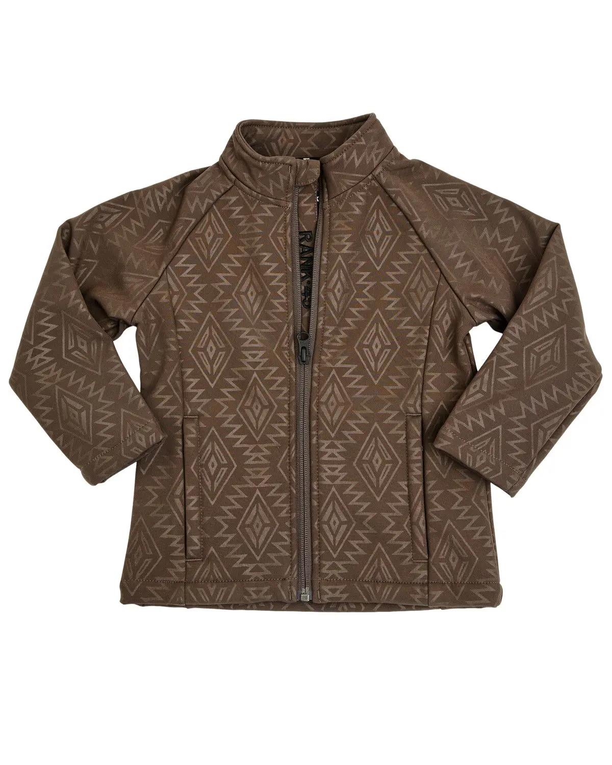 Rank 45 Boys' 45&Reg; ' Buck Southwestern Print Softshell Jacket - Rbfa26o1-Bn