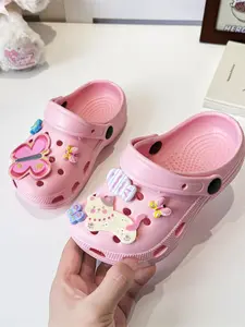 Hole Shoes Slippers Cartoon Fashion Baby Summer Lightweight Soft Eva Girls Indoor Outdoor Sandals Garden Shoes