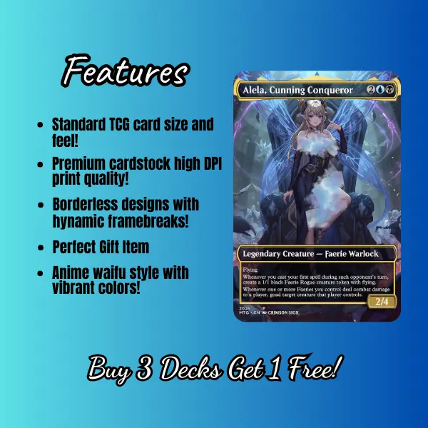 faerie deck mtg commander Amazon.com: Elite Commander Faerie Deck - Dimir Blue Black - Alela, Cunning  Conqueror - EDH cEDH - 100 Card - Custom Magic The Gathering Deck main image 0