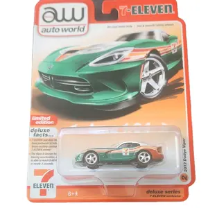 Auto World 2012 Dodge Viper 7-Eleven Deluxe Series 1:64 Diecast Limited