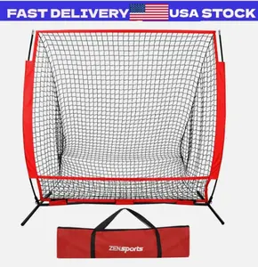 5'x5' Portable Baseball Net Softball Practice Batting Training Net w/ Bag