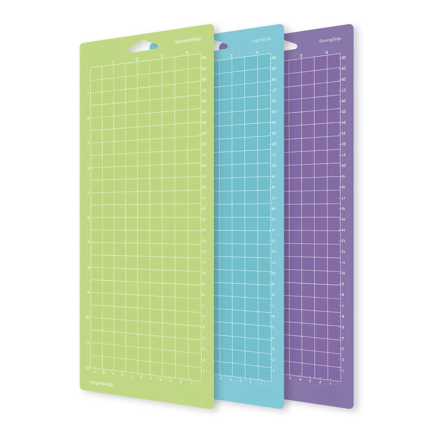 3pcs Cutting Mat For Cricut Joy, LightGrip/StandardGrip/StrongGrip Cricut Cutting Mat For DIY Craft