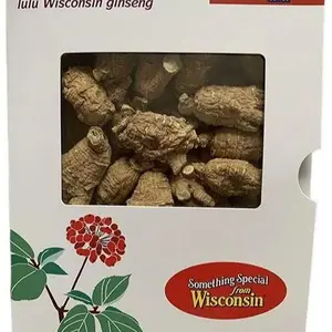 Lulu Wisconsin Ginseng 5Yr Cultivated Ginseng Pearl Medium,Energy For Men & Women