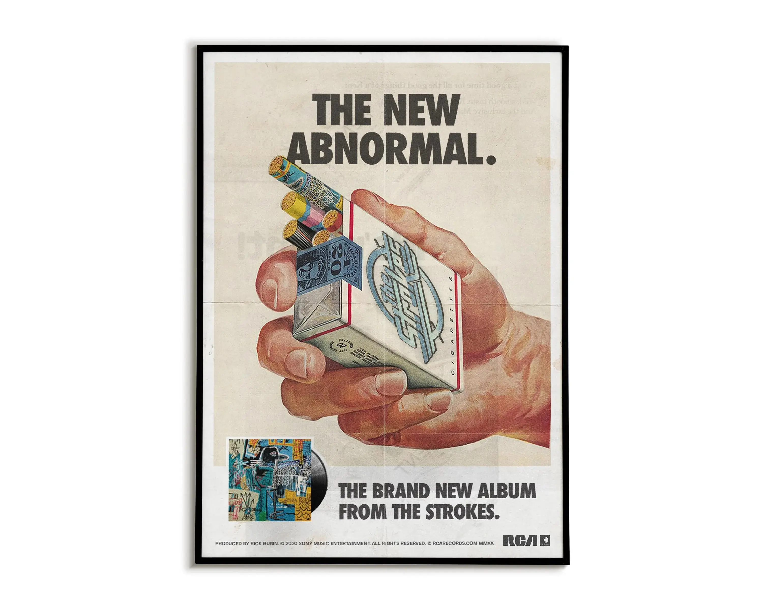 [Up to 65% Off][Free Shipping] The Strokes The New Abnormal Indie Music Graphic Photo Poster - Multi-Size (12x18,16x24,24x36), No Frame, No Mount, Durable Print, Home Wall Art, Home Supplies for Kid Room