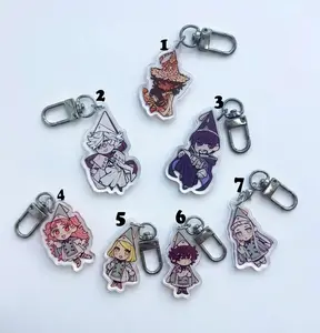 Witch Hat Atelier Acrylic Keychains - Qifrey, Olruggio, Coco, Tetia, Agott, Richeh, Custas