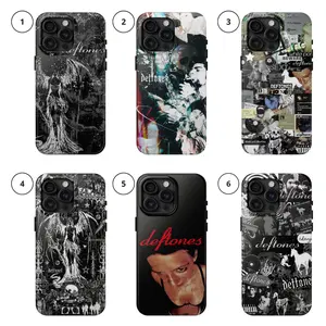 Deftones for Fans Phone Case for iPhone For Samsung, Phone Accessories, Cute Phone Case, Fashion Case, Perfect Gift for HerHim, Phone Case for iPhone, Creative Dual Layer Case