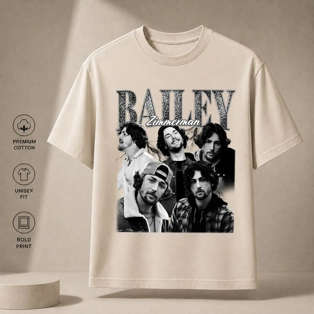 Bailey Zimmerman Tour 2026 Shirt, Different Night Same Rodeo Graphic Tee, Country Concert Fan Gift