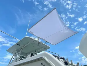 Dev Fishing SS200 Duel Insert Boat Stern Rod Holder Shade Canopy Top Cover 2.0