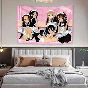 Super Kawaii Anime Tapestry, Room/ Bedroom/ Wall Decor, Wall Art/ Party Decor, Perfect Gift Summer Exquisite