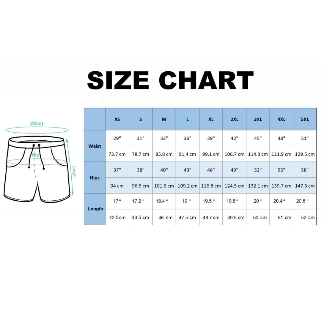 [13 Colors] Duck Camouflage Backwards Men's Shorts-Hunting Camo Athletic Gym Shorts with Elastic Waisband