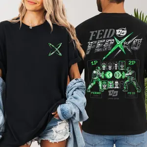 Feid Vs Ferxxo Shirt USA Tour Shirt, Feid Ferxxo Graphic Tee, Reggaeton Concert Outfit T-Shirt
