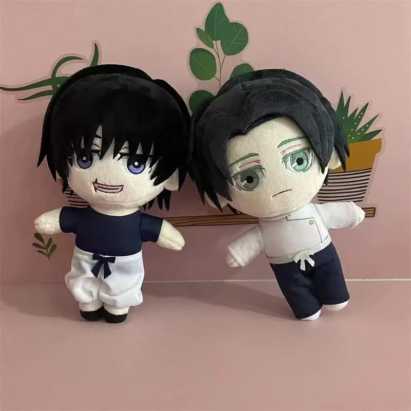 Japanese Anime Jujutsu Kaisen Soft Plush Dolls - 1pcs Geto Suguru/Okkotsu Yuta/Fushiguro Toji Stuffed Figure, Unisex Toy & Hobby Gift for Christmas, Fushiguro Toji Characters
