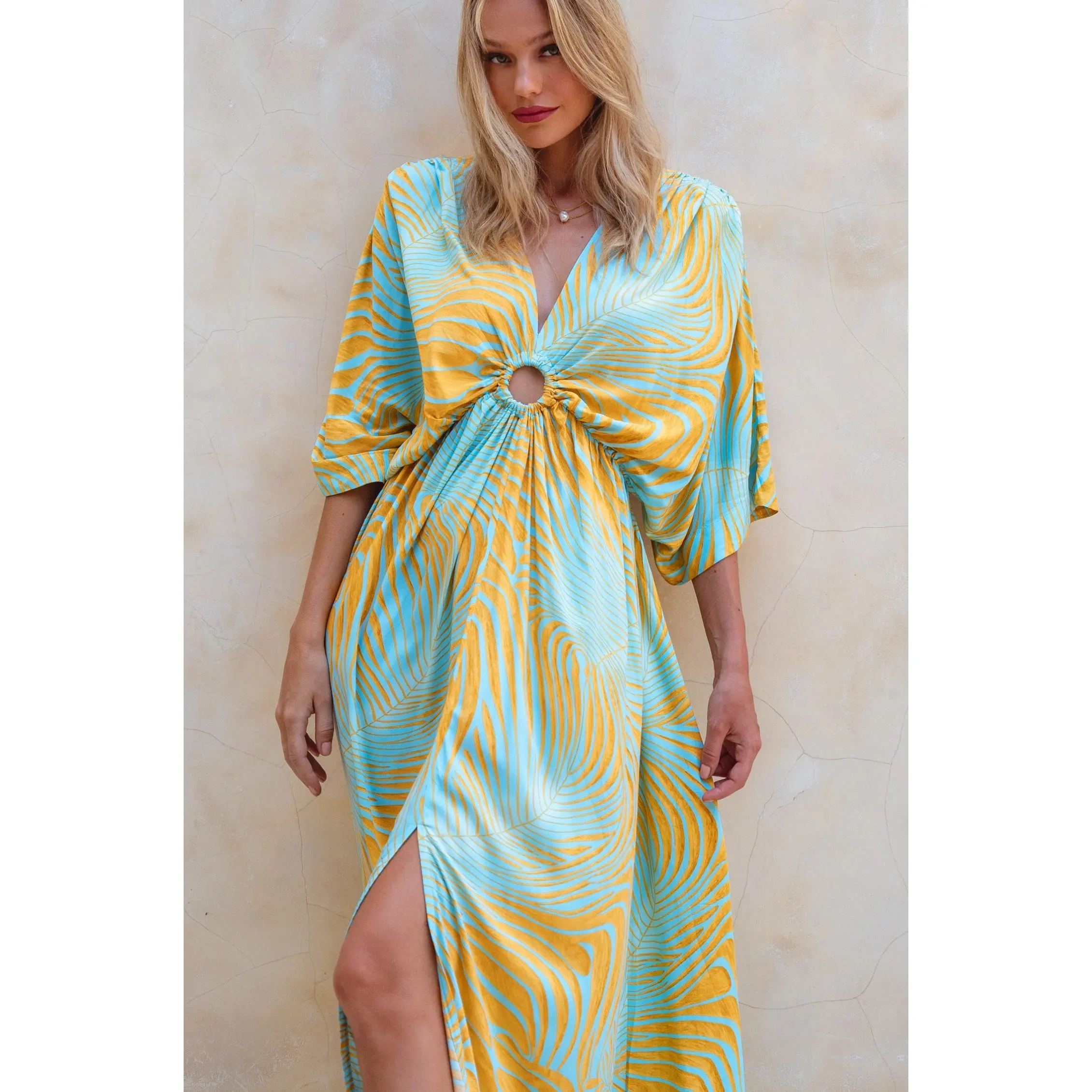 Elena Bohemian Gown Dress - Goldie - TikTok Shop Elena Bohemian Gown Dress - Goldie - TikTok Shop