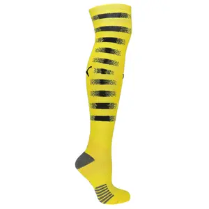 PUMA Mens Team Borussia Dortmund Graphic Replica Socks Athletic Casual  - Yellow