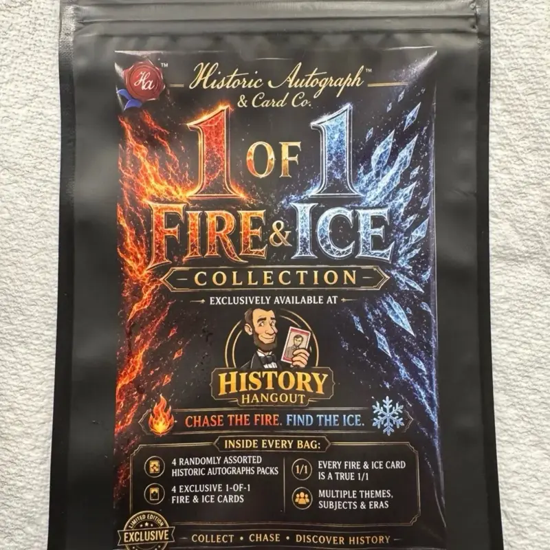 2026 Historic Autographs 1 of 1 Fire and Ice Collection
