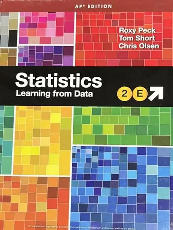USED Book - Statistics: Learning for Data (HS) by Roxy Peck (Hardcover)