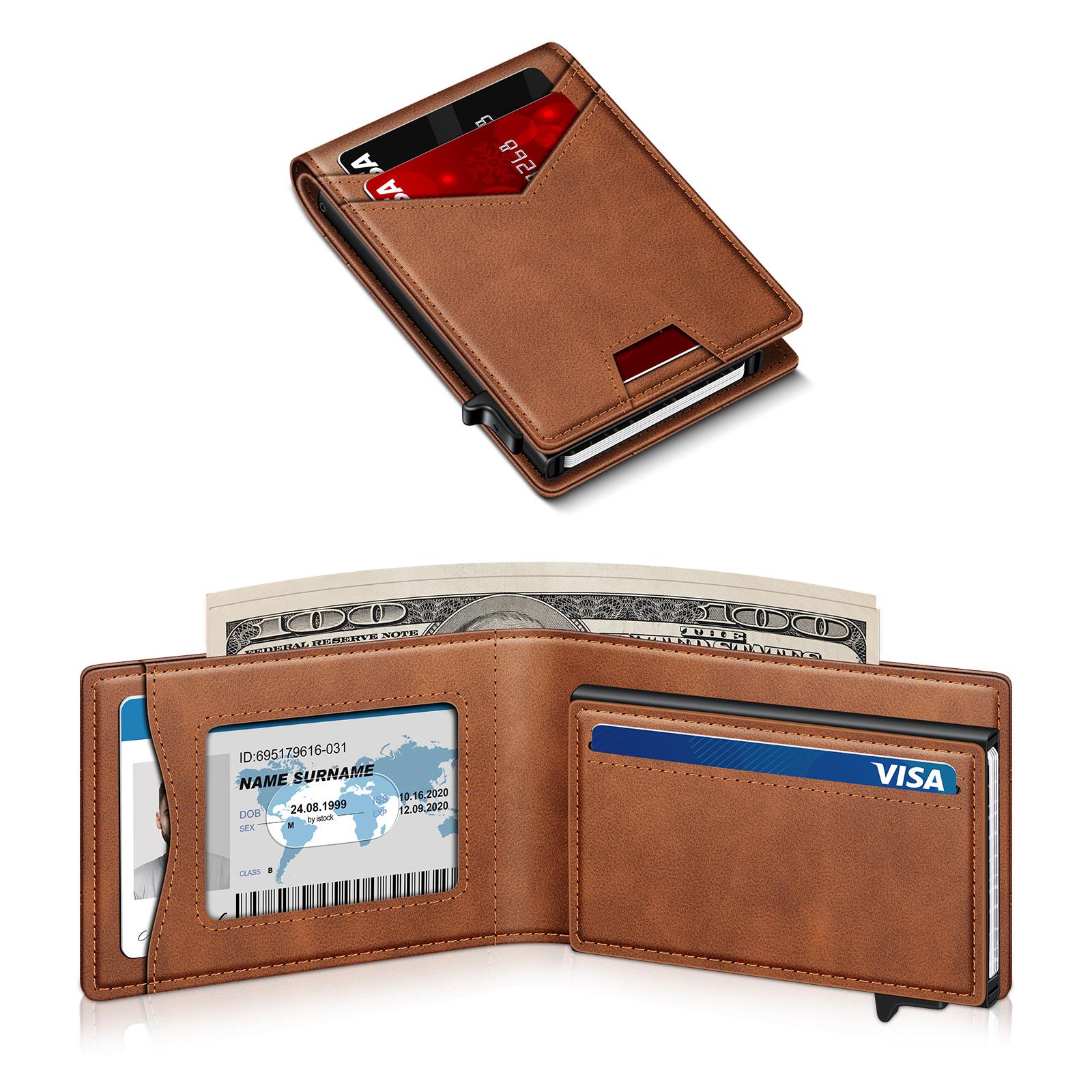 Wallet closed showing overall silhouette