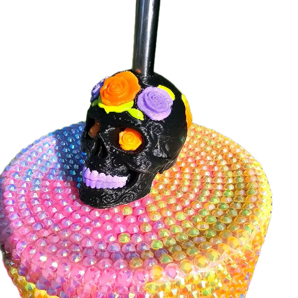 Midnight sugar skull