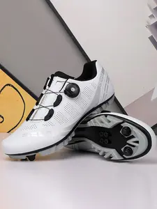 Unisex Mountain Bike Shoes, SPD Cycling Shoes, Quick-Release Buckle, Breathable Pores, Lightweight & Durable, Ideal for All Terrains, Perfect for Cycling Enthusiasts