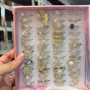Mena's Rings Gold Plated 14k - Elegant Collection of 14k Gold Plated Rings for Women - Perfect for Any Occasion