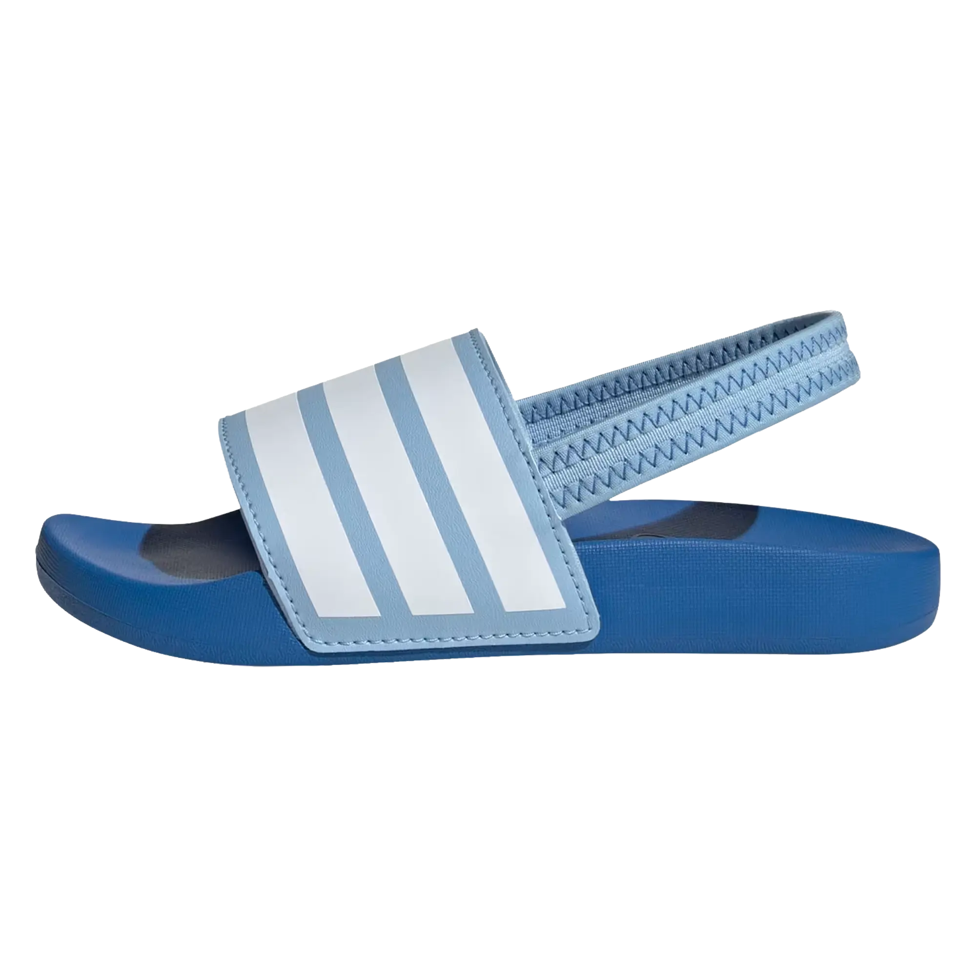 Adilette Estrap Slides PS "Clear Sky / Cloud White / Bright Royal" JR5332