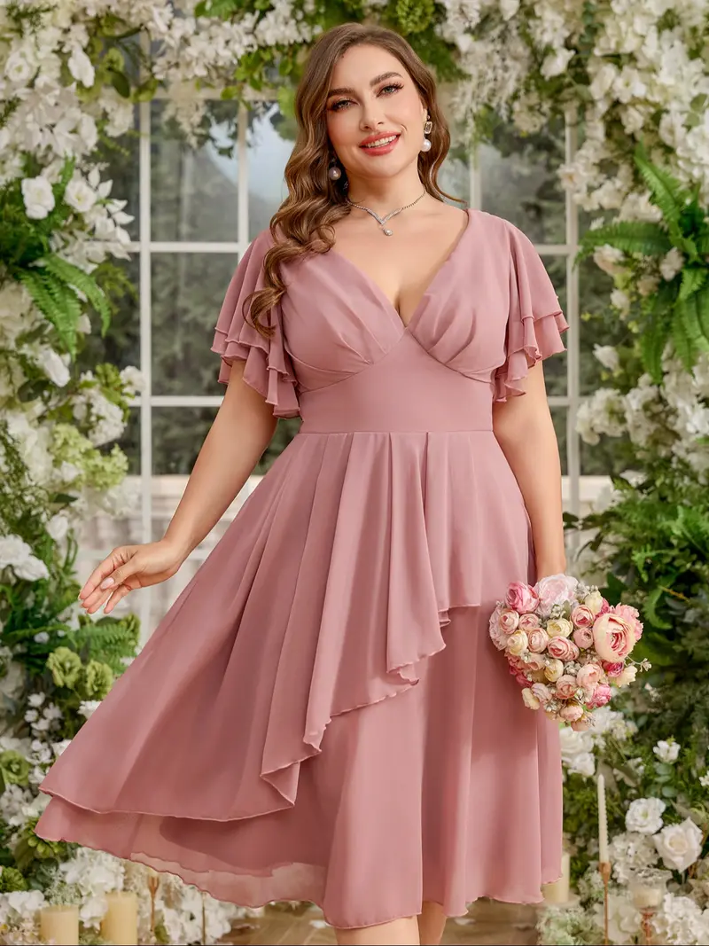 plus size formal dress short - TikTok Shop