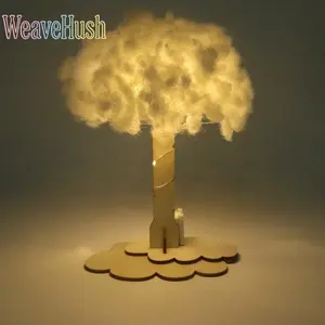 DIY Cloud Lamp Kit, Kids STEM Science Experiment Toy, Homemade Night Light Handmade Model Making Set, Creative Tech Mini Project, Educational Innovation Craft Materials for Elementary Students, Classroom DIY Activity & Fun Parent-Child Holiday Gifts
