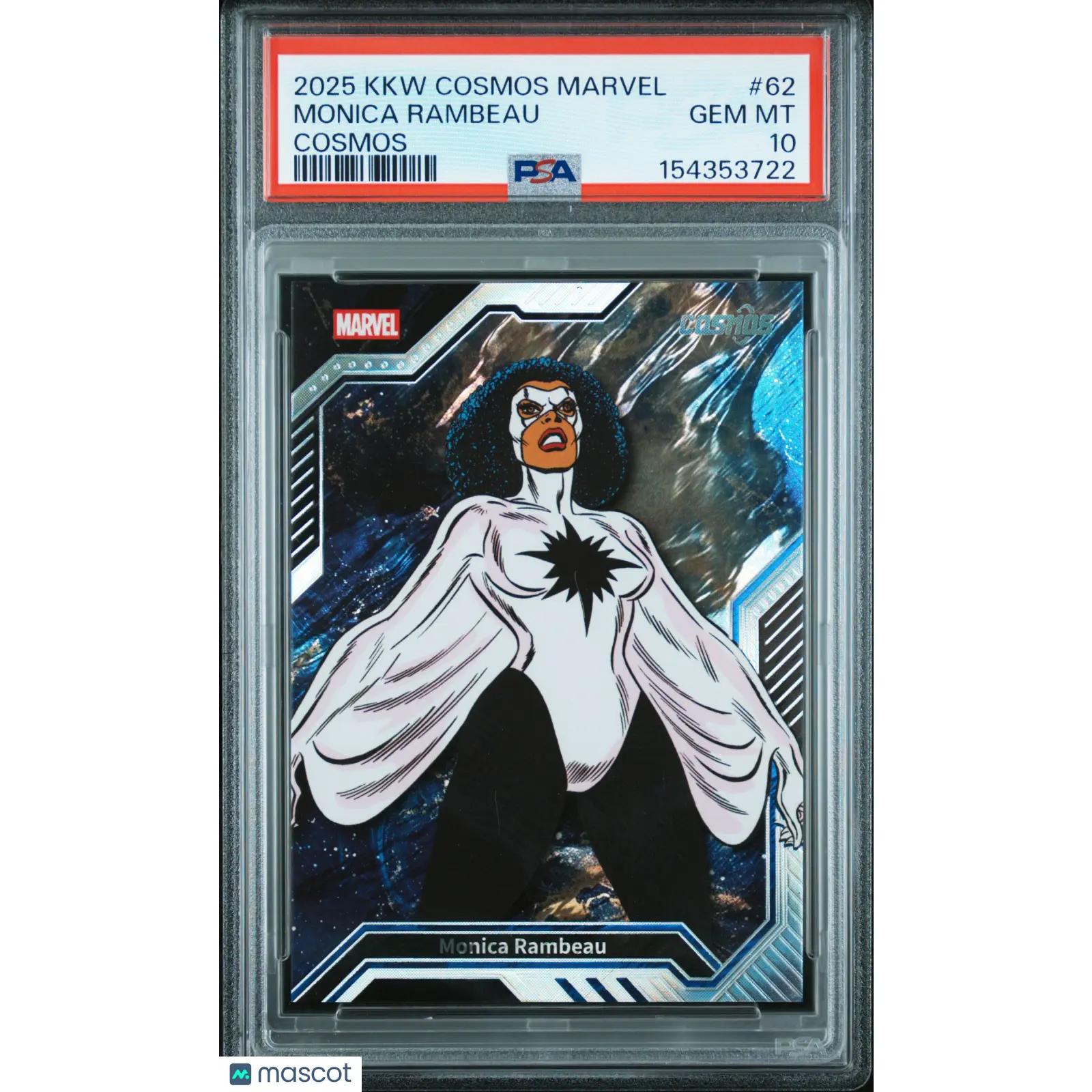 2025 Kakawow Cosmos Marvel Cosmos Monica Rambeau #62 PSA 10