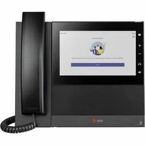 HPI Poly CCX 600 Business Media Phone for Microsoft Teams and PoE-enabled GSA/TAA