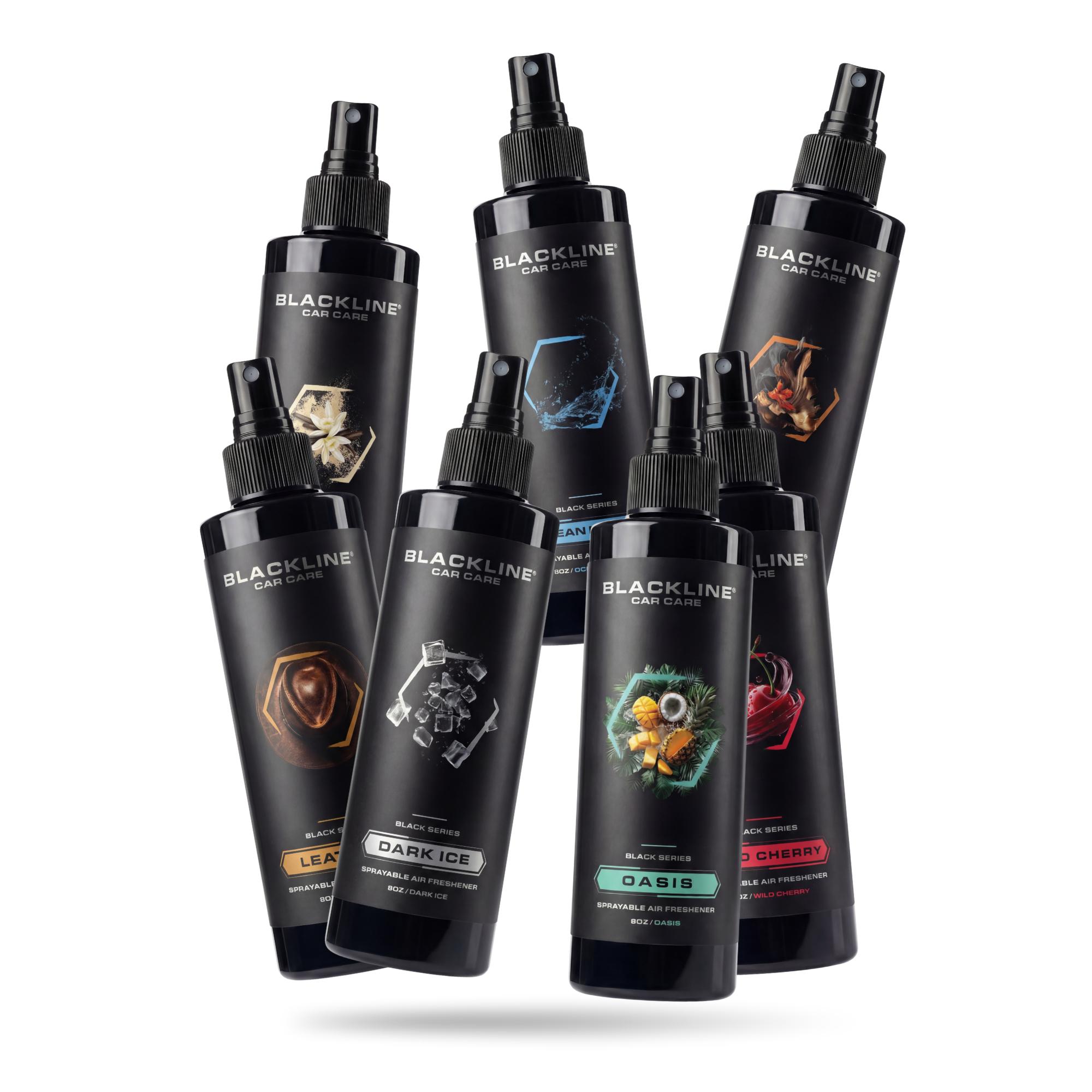 BLACKLINE 8oz Air Freshener -Daily Use Interior Car Air Freshener Premium Scent Spray Lasts 1-2 Days Safe Non Toxic Car