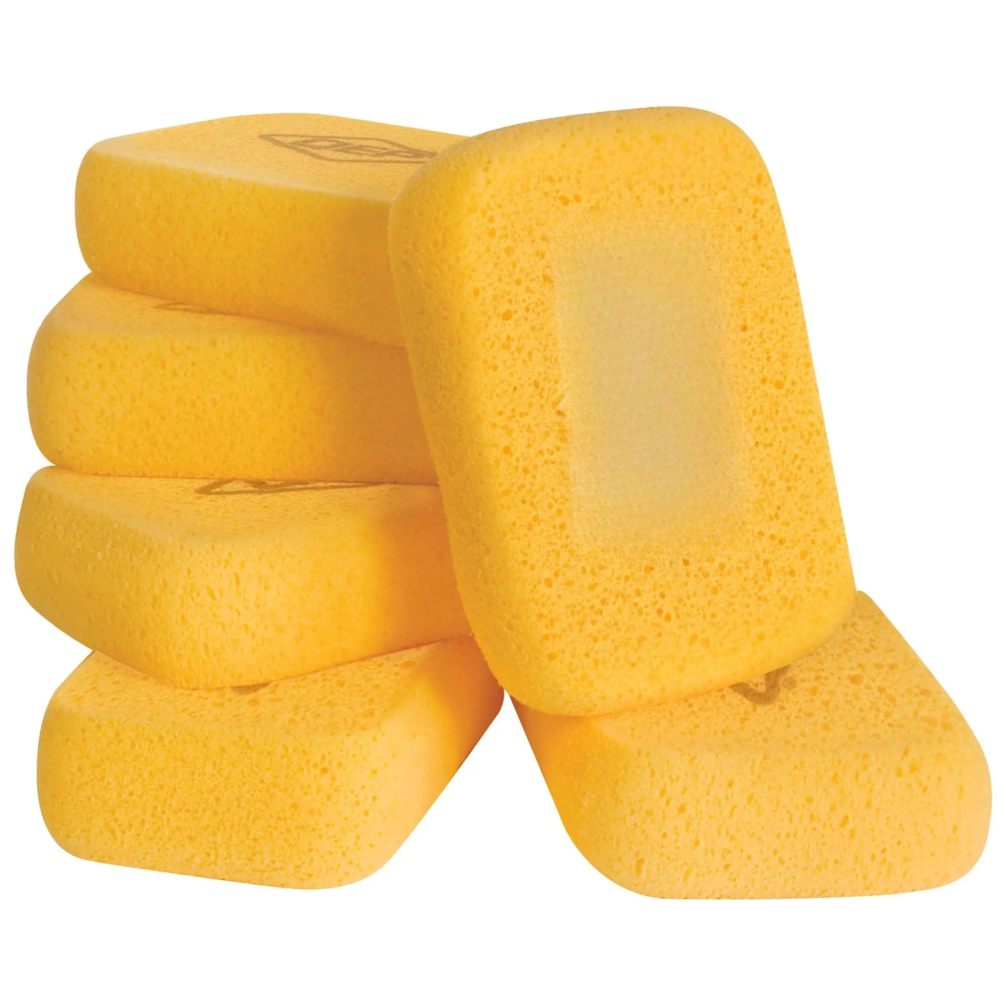 70005q-6d 7.5 Inch X 5.5 1.875 Grouting  Cleaning And Washing Sponge X-large 6-pack 6 Pack Yellow Count