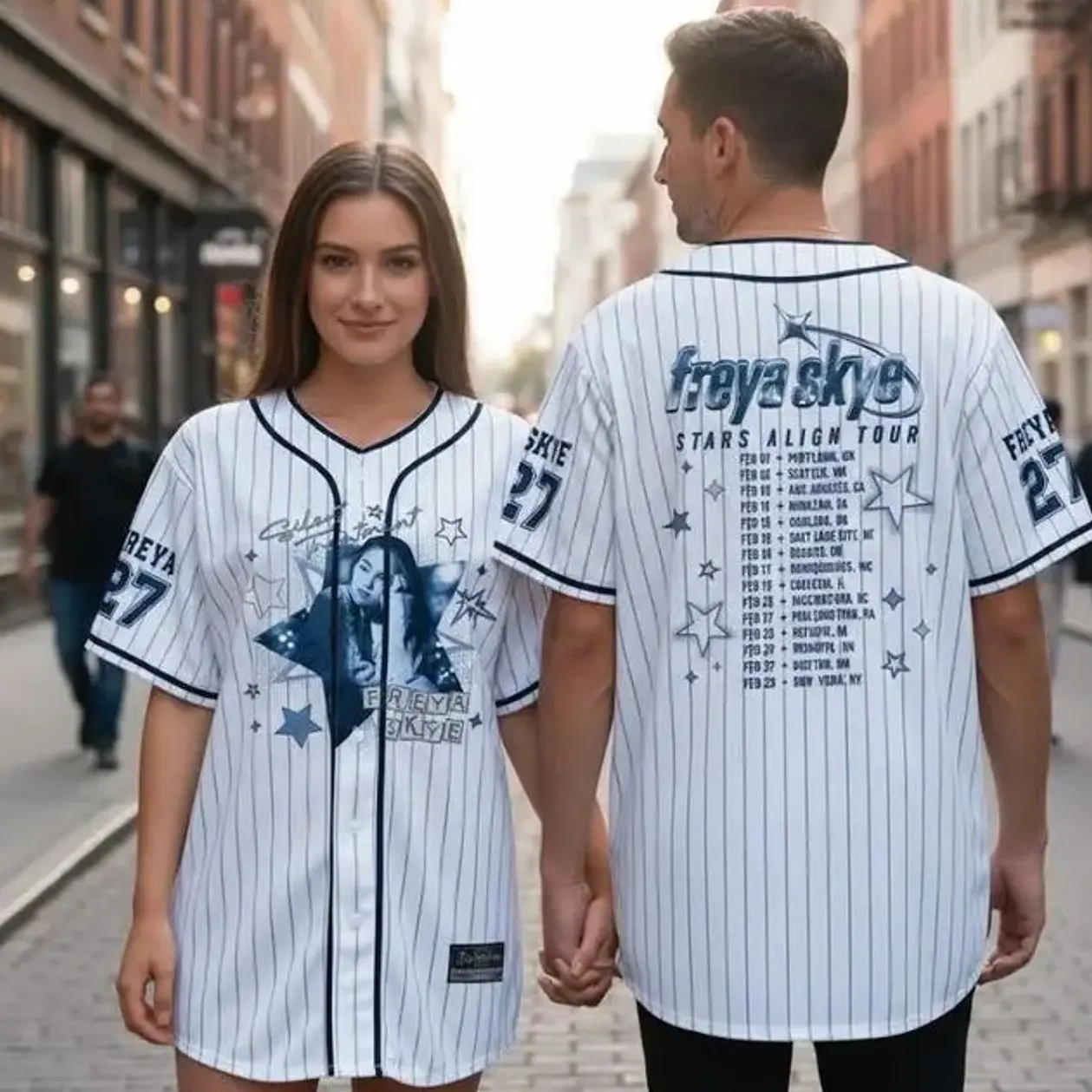 MFreya Skye World Tour Baseball Jersey, Worlds Collide Tour Shirt, Stars Align Tour 2026 Tee, Freya Skye Concert Music, Descendants Tour Tee
