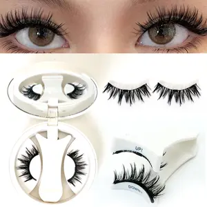 Magnetic Eyelash Curler Set, Dense Cartoon Style Design, No Glue Needed, Easy to Wear and Remove, Size 4-14mm