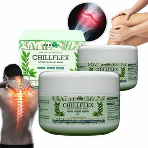 【Flash Sale】CHILLFLEX 3% MentholPainRelief Balm 100g- Cooling OintmentforAches, Joints, Headaches |B¡lsamoCalmante para Dolores MuscularesyArticulaciones