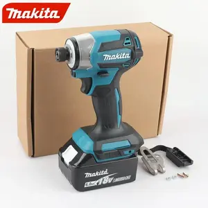 Makita Lithium Screwdriver New Dtd173 Impact Screwdriver Set Household Electric Screwdriver Electric Hand Drill