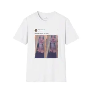 Trisha Paytas Tweet T-Shirt, Funny Viral Internet Meme Tee, Unisex Graphic Shirt Inspired by Iconic Celebrity Tweets