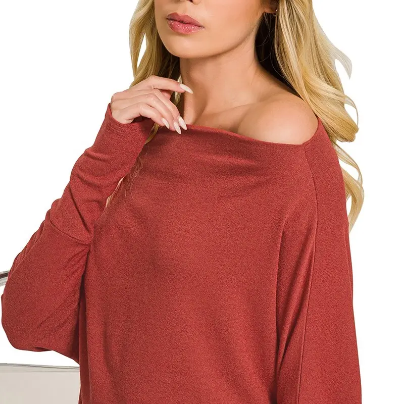 2PK Ashley Off The Shoulder Long Sleeve Top Bundle